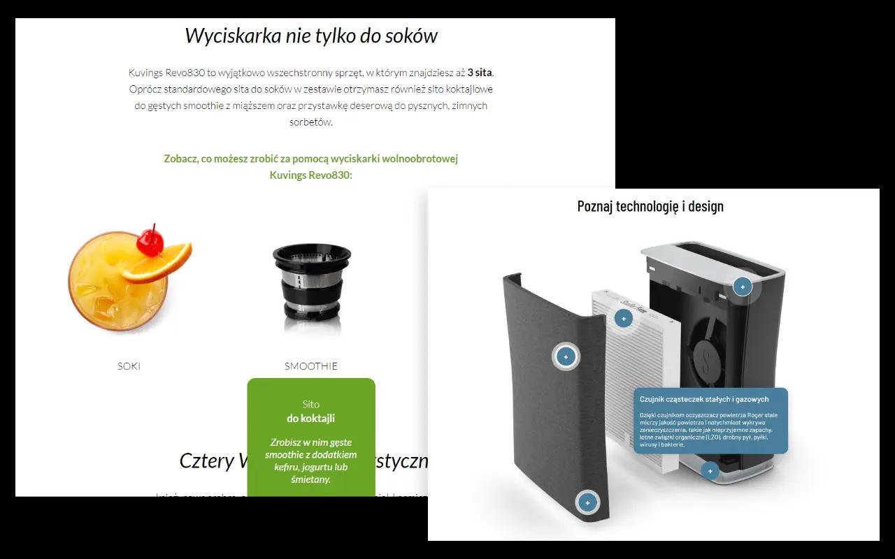 Image of Custommerce example rich product card